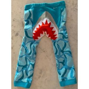doodle pants leggings shark size small NWOT